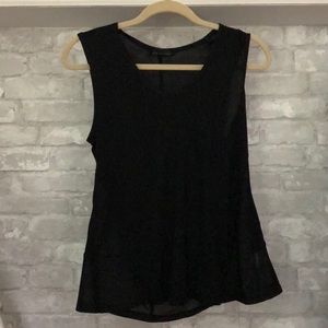 Women’s black Armani tank